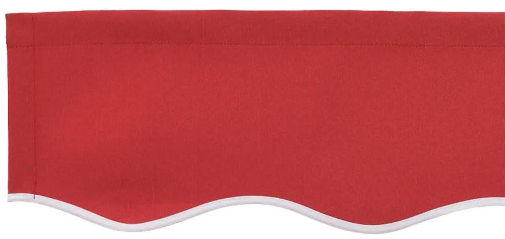 napellenző valance 6 m kerethez Piros 5.8x0.2 m