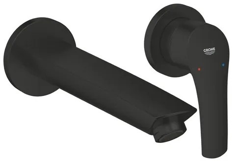Mosdó csaptelep GROHE Eurosmart vakolat alatti rész nélkül fekete matt 293382433