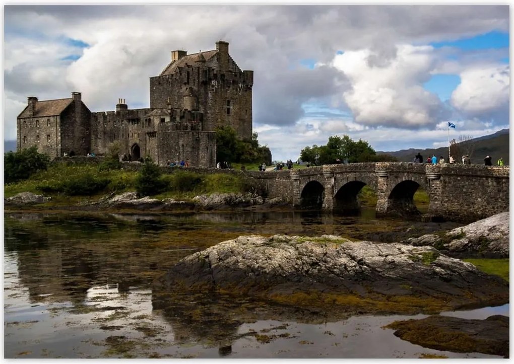 Poszterek 100x70 Kastély a vízen