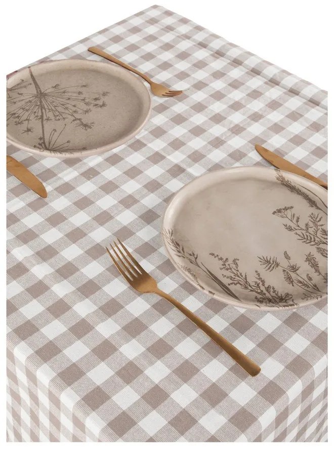 Pamut asztalterítő 150x150 cm Gingham – Tiseco Home Studio