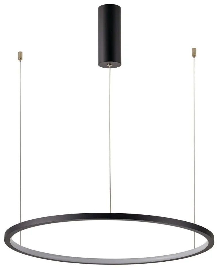 ITALUX 5902854538256 VINOLA Modern Led Függesztett Lámpa Fehér, Fekete LED IP20