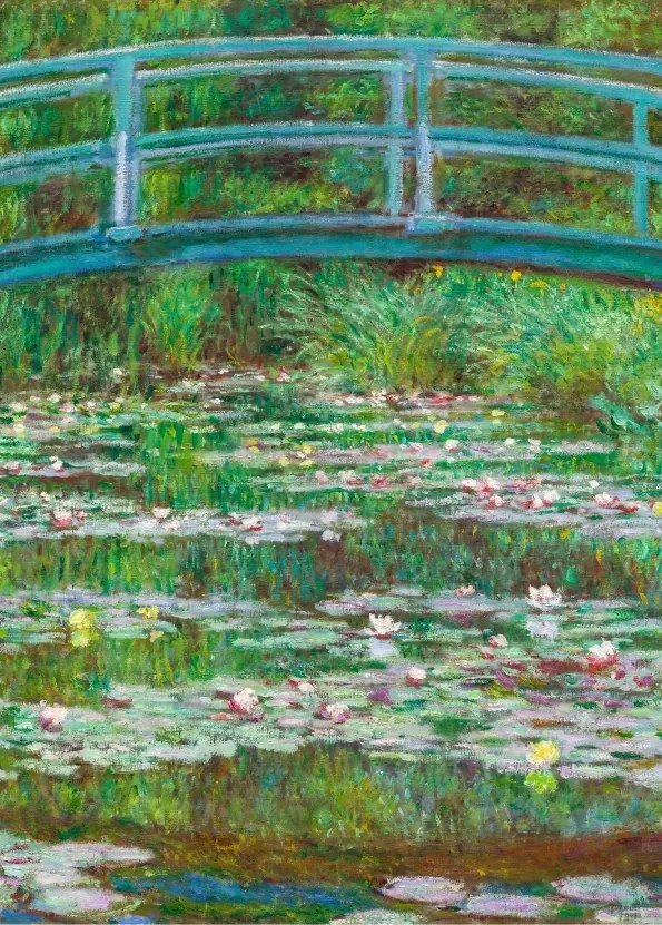Claude Monet Japán Híd Poszter 40x50cm #441
