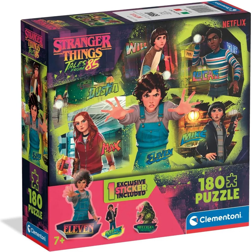 Stranger Things Tales 180 db-os puzzle Clementoni