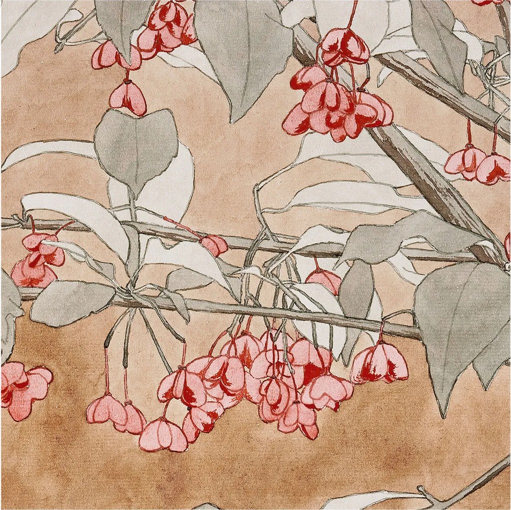 Fotótapéta Flizelin a Hálószobába Nappali Virágos harmónia 250x250 Ragasztó