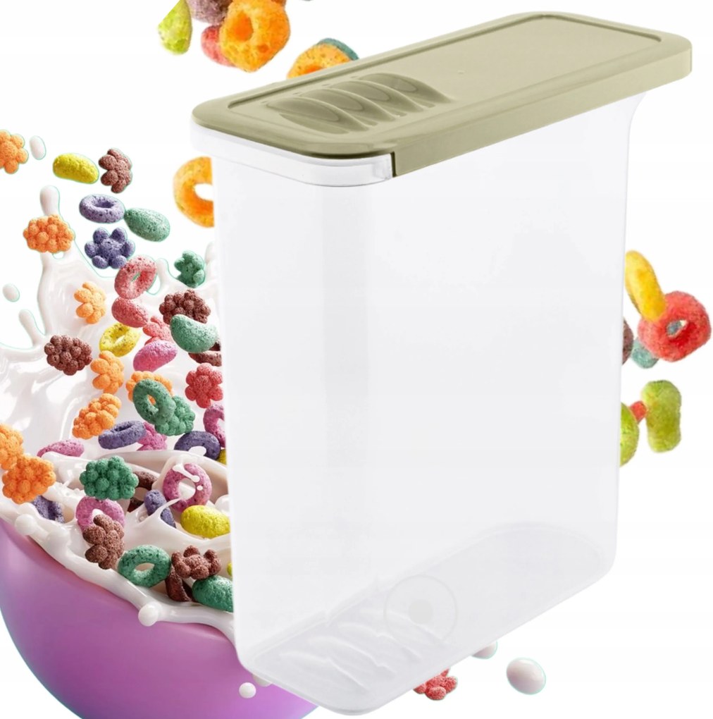 Adagoló Rendszerező Ételtároló Átlátszó Shark Branq 2,5L Solid