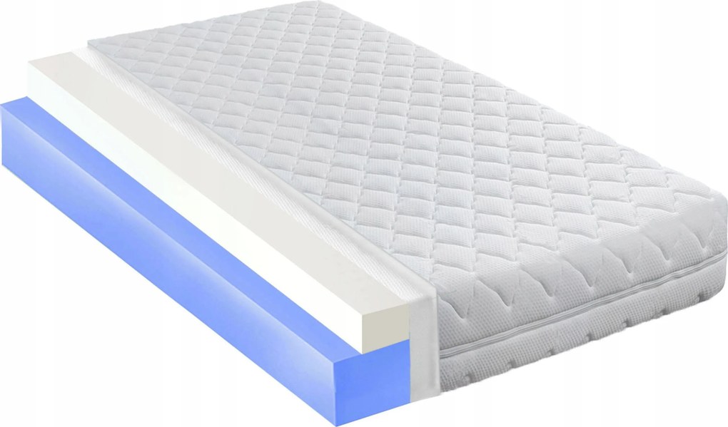 Kemény matrac 90x200 5cm visco memory H3 H4 memória hab 16cm kemény