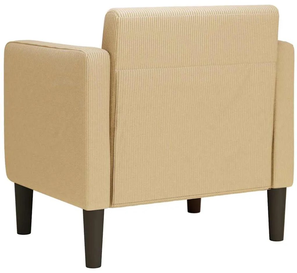 szürke-zöld kordbársony szövet kanapészék karfás szék