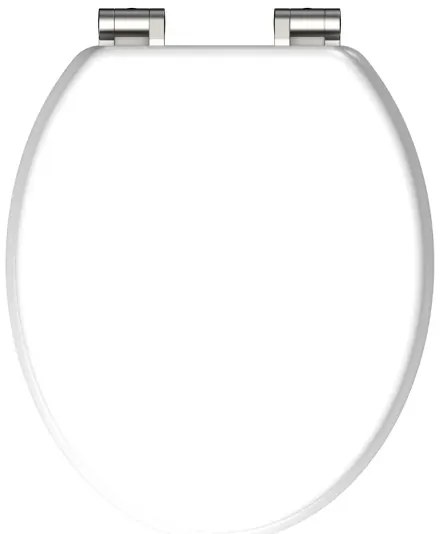 Schütte 84100-A - Fehér SoftClose WC-ülőke, MDF-ből készült