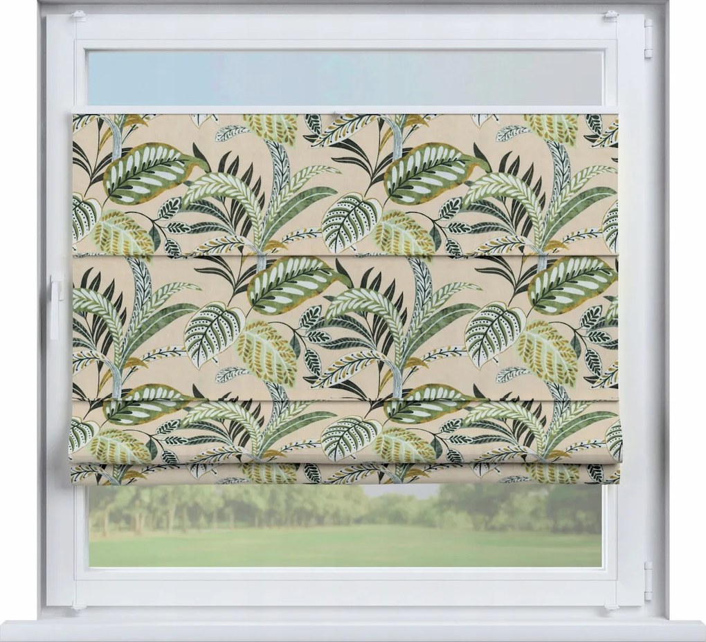 Kész pliszírozott roló római Szicília 80x170cm zöld