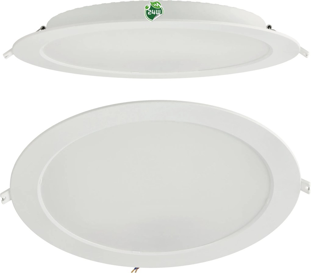 Plafon Led Mennyezeti Lámpa Süllyesztett 24W 2640lm 4000K Fehér