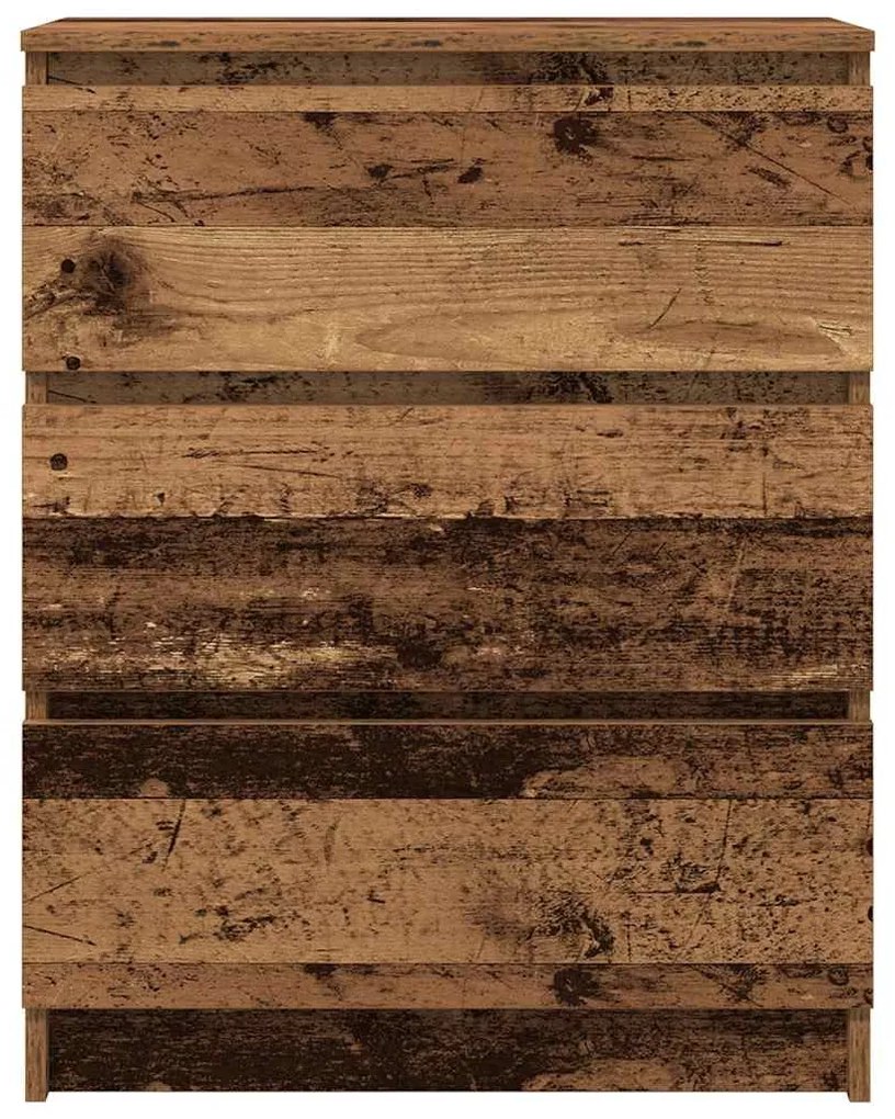 antik fa szerelt fa tálalószekrény 60 x 35 x 76 cm