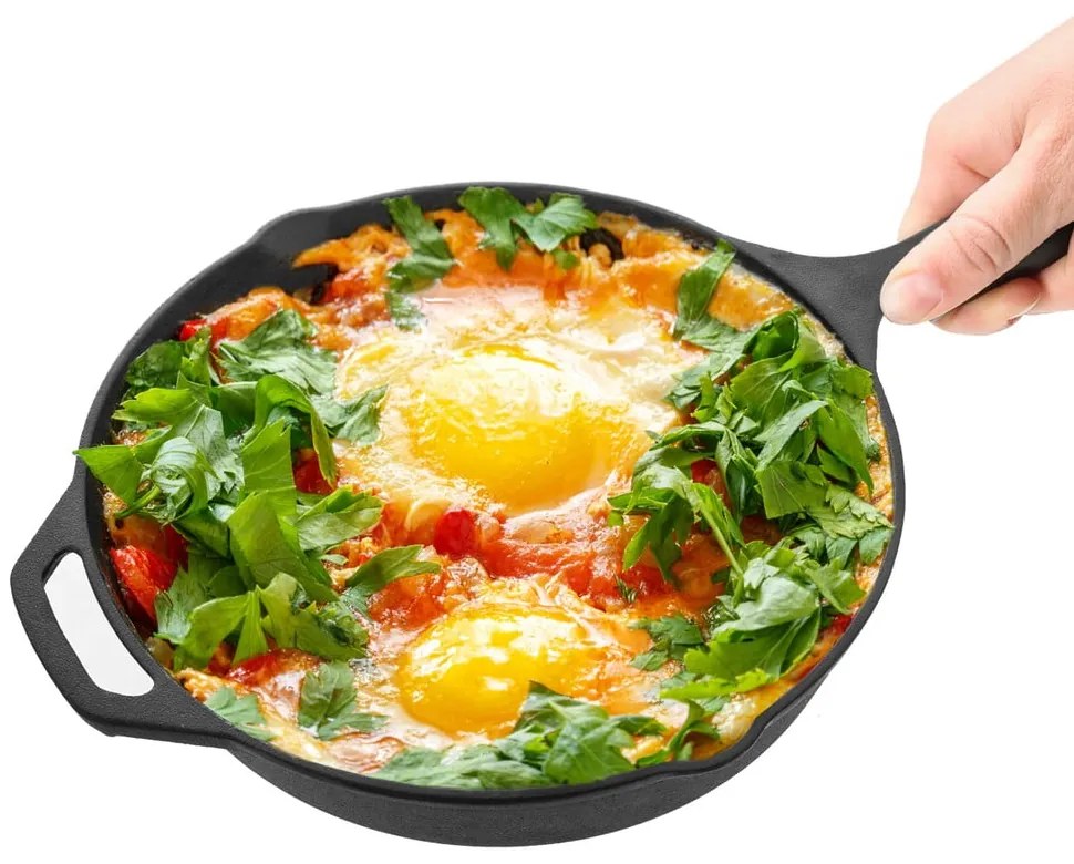 Grill öntöttvas serpenyő ø 25 cm LITINA – Orion