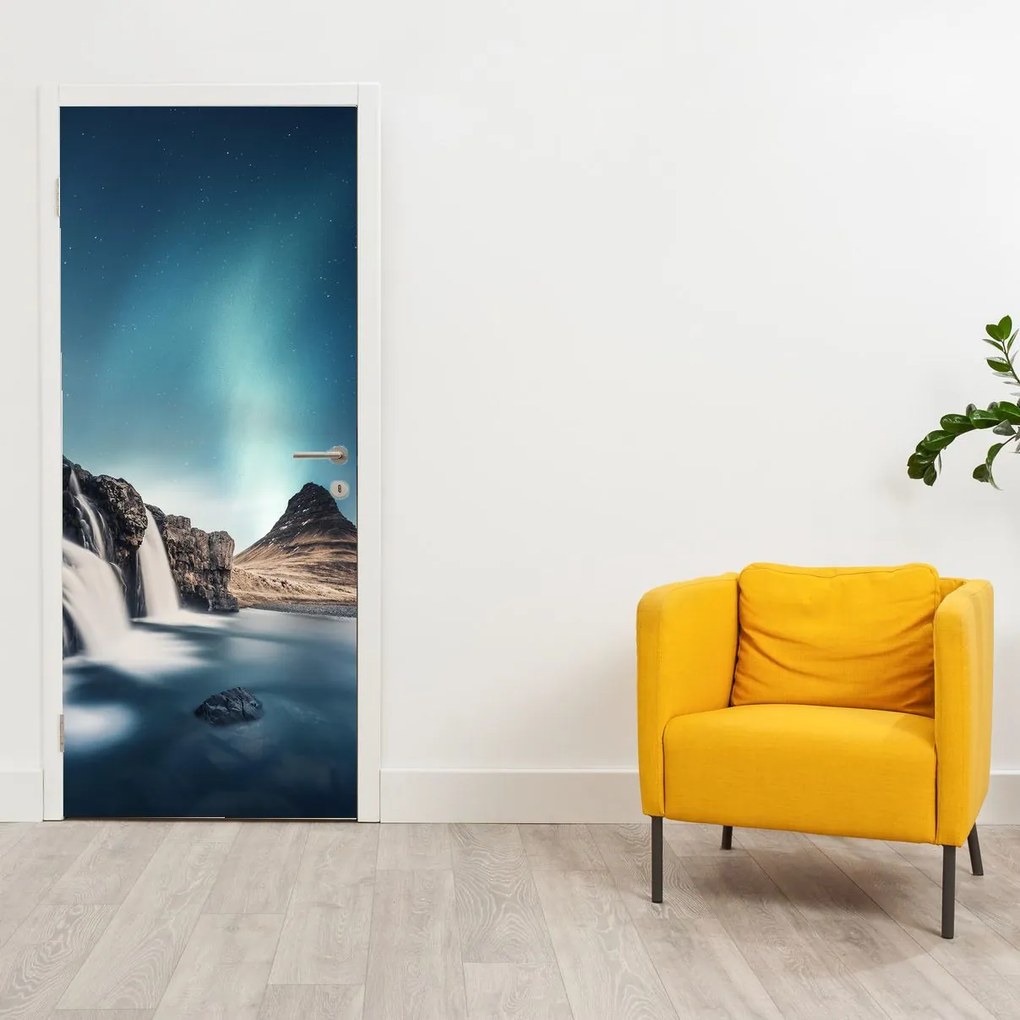 Fotótapéta ajtóra - Vízesések (95x205cm)