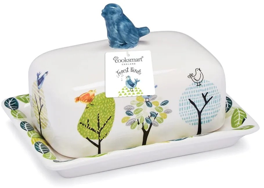 Kerámia vajtartó Forest Birds – Cooksmart ®
