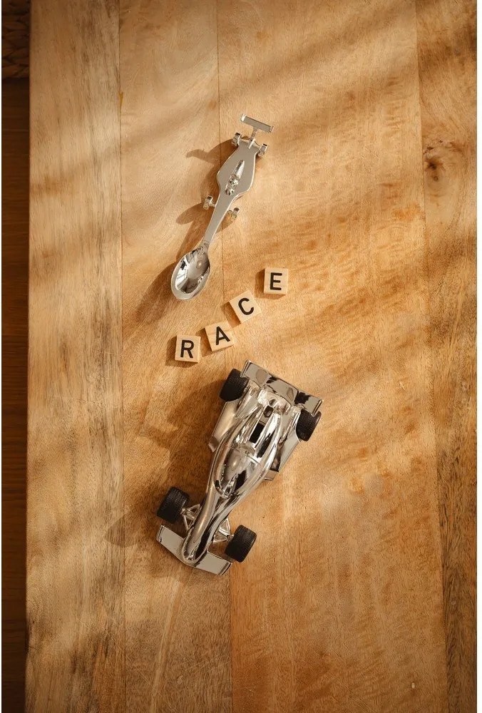 Ezüstszínű rozsdamentes acél gyerek kanál Plane – Zilverstad