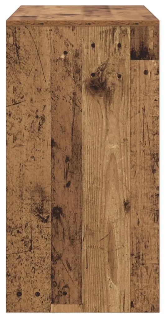 vidaXL Rusztikus Íróasztal Régi Fa Felület Fa 80 x 40 x 76 cm