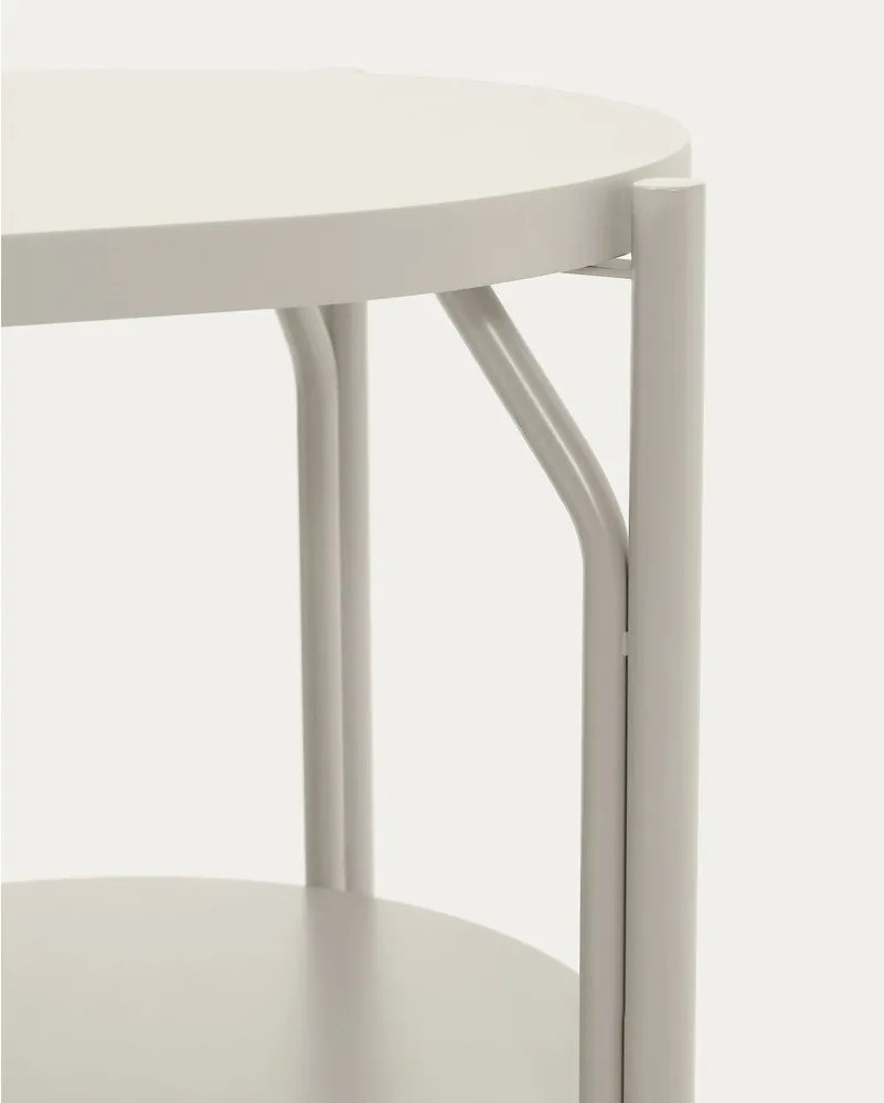 Fehér mosdó alatti szekrény 90x81 cm Arely – Kave Home