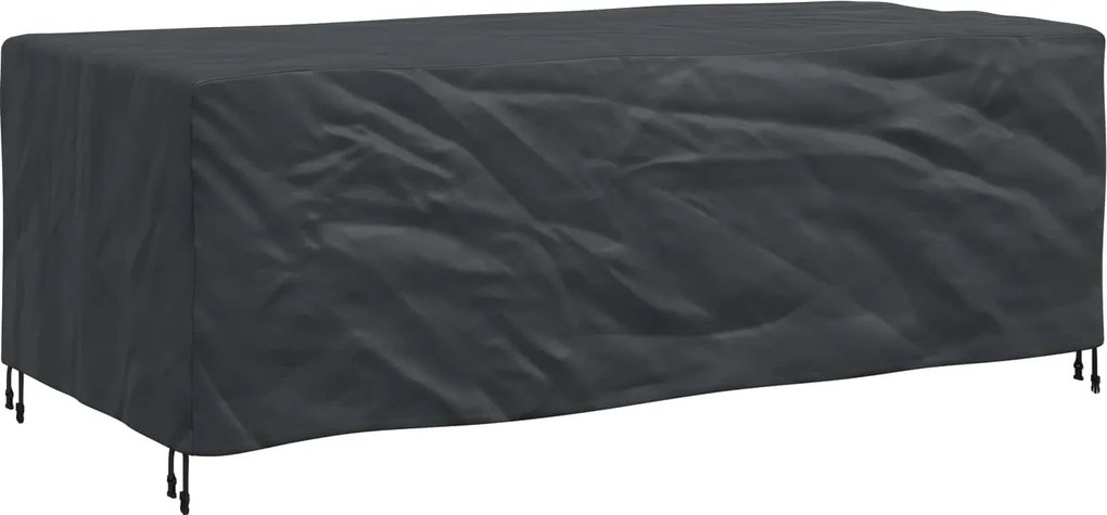 vidaXL Bútor takaró Egyszínű Fekete 220 x 110 x 70 cm 420D