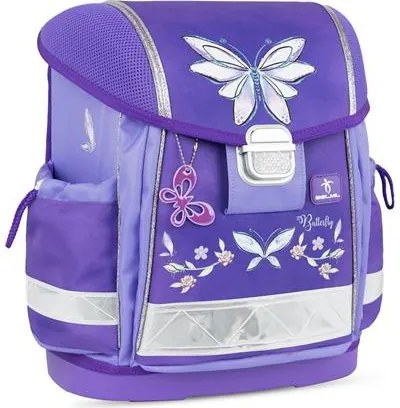 Iskolatáska, fémcsat, BELMIL Classy Starlight Wings, csillagfény szárnyak (BL40313AG67UL)