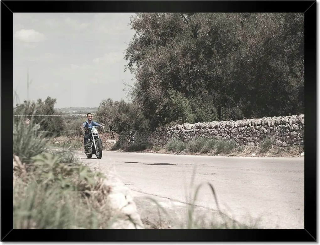 Poszterek keretben 40x30 Motorkerékpár Klasszikus Motor