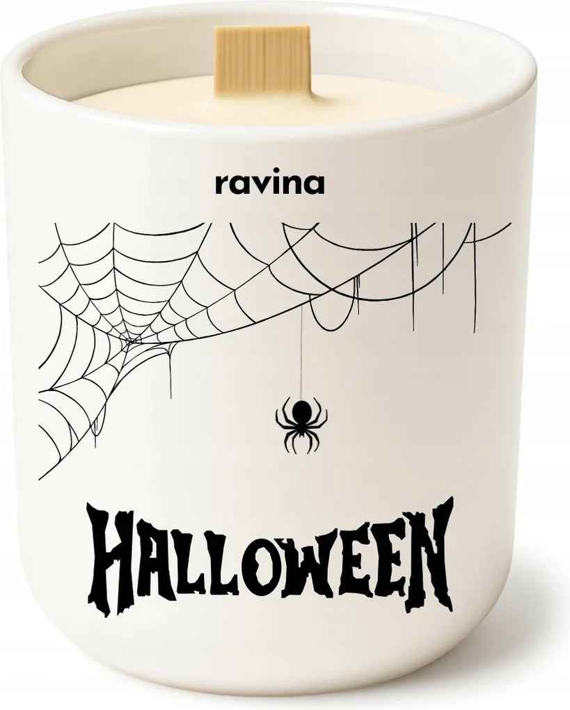 Halloween Prémium dekorációs gyertya – ideális otthonra elegáns aroma