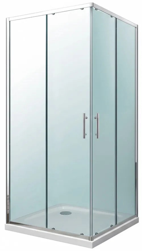 Soul 80x80 cm szögletes zuhanykabin zuhanytálcával