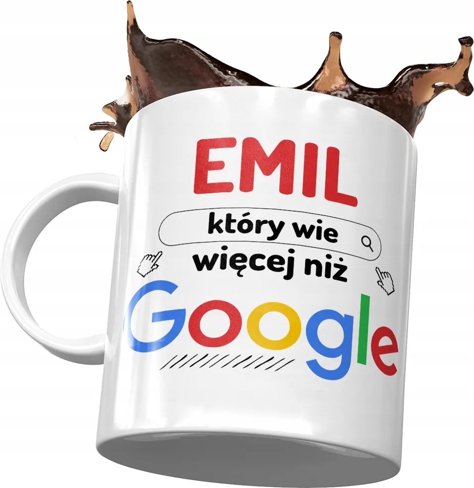 Emil Barát Bögre Ajándék Nyomtatott Fotóval