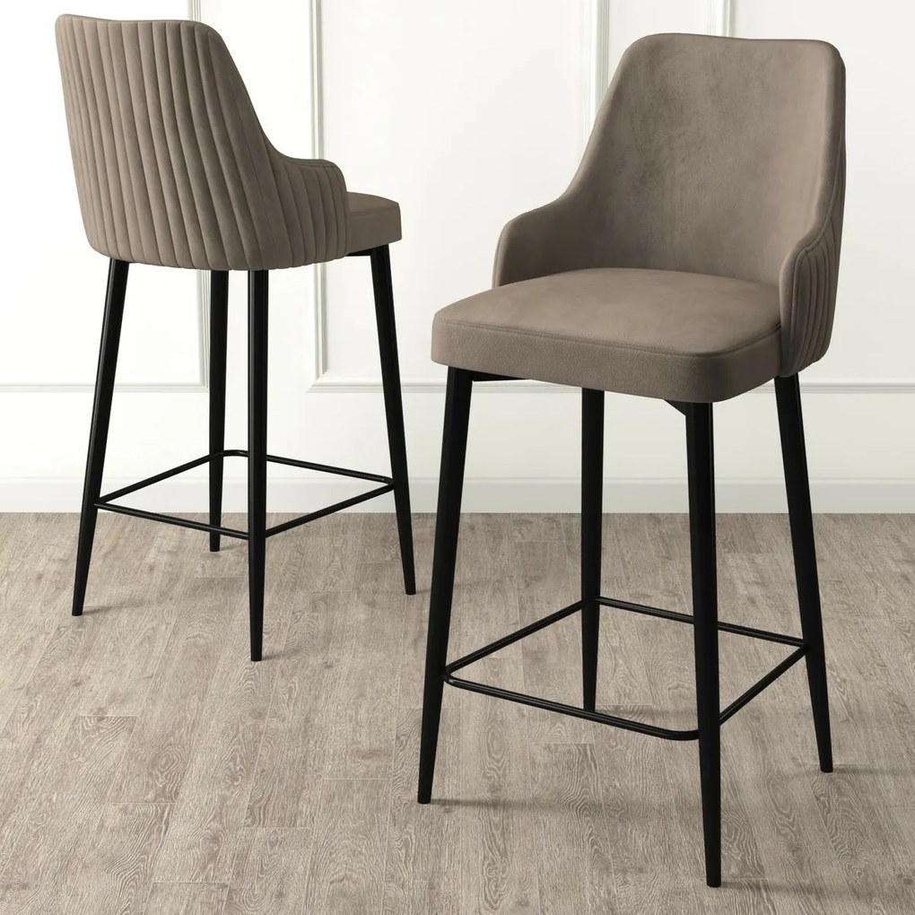 Enox Cappuccino bárszék szett, 6 db, 6 db
