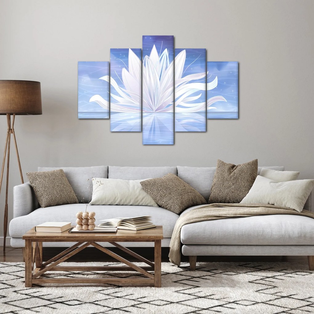 Kép - lótuszvirág (150x105 cm)