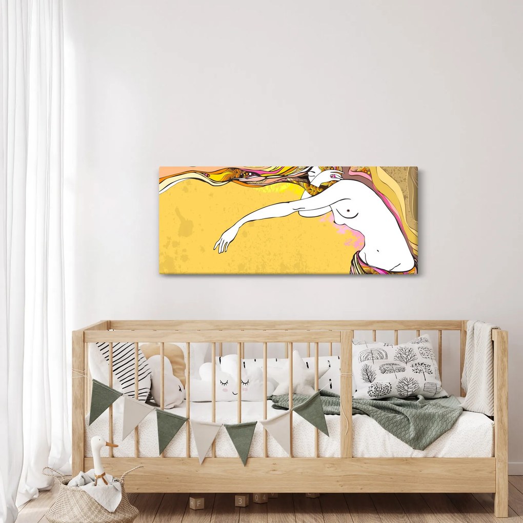 Kép - Lány (120x50 cm)