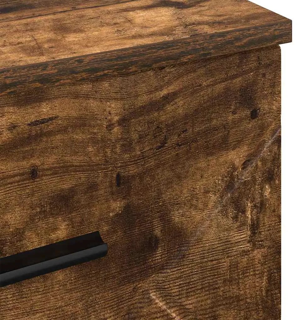 Éjjeliszekrény fiókkal Füstölt tölgy 38 x 38 x 66 cm Faanyag