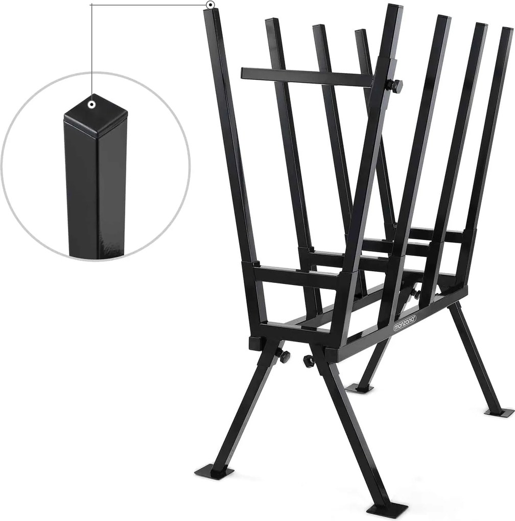 AXEL fűrészbak, 77x50x105cm, fekete Gardebruk