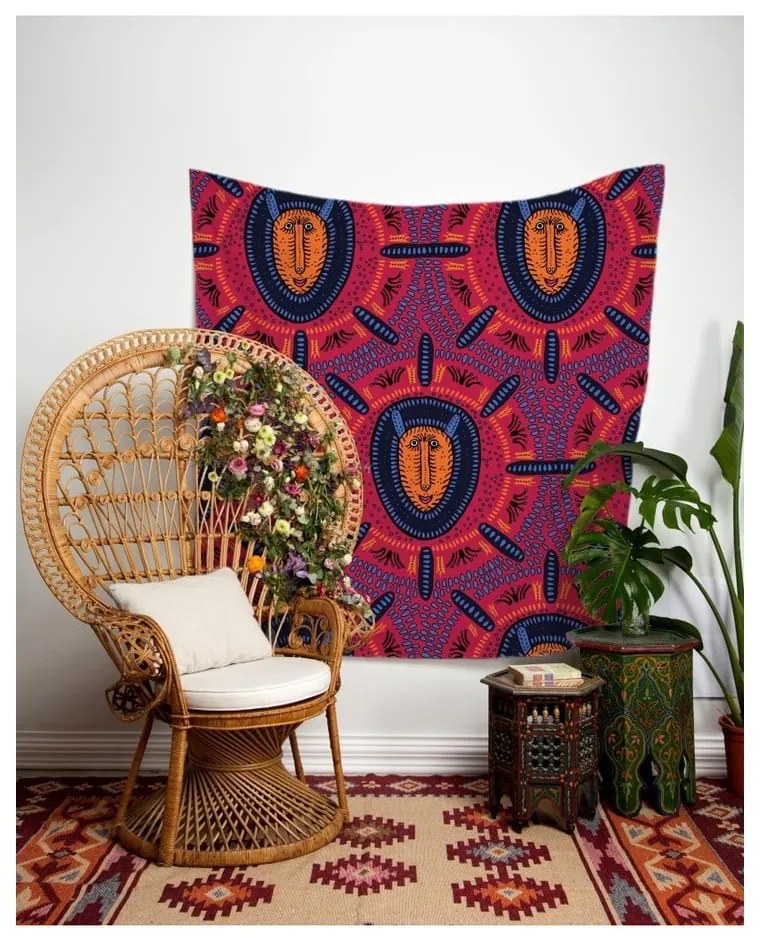 Faliszőnyeg 140x140 cm Tigre del Sur – Madre Selva
