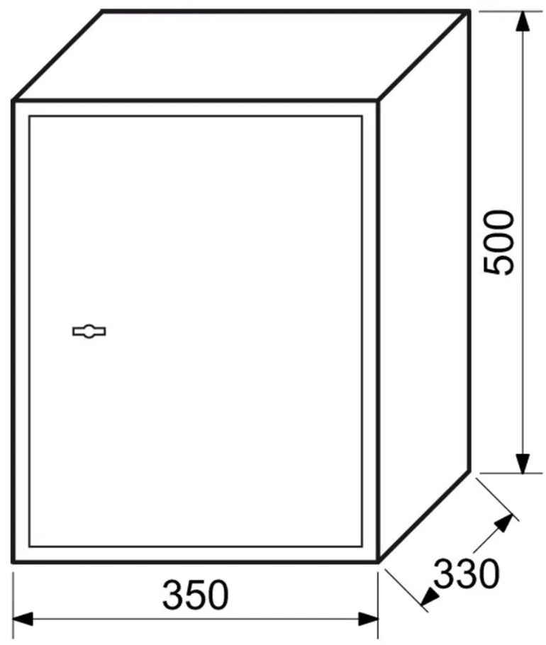 Bútorszéf RS 50, szürke