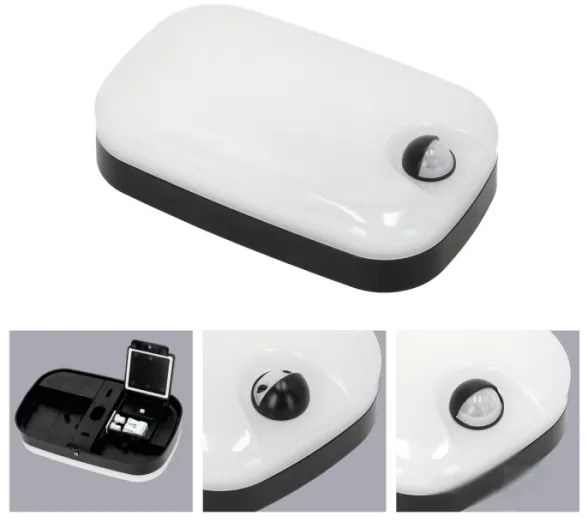 LED kültéri fali lámpa szenzorral BAVANO LED/15W/230V 3000/4000/5700K IP54