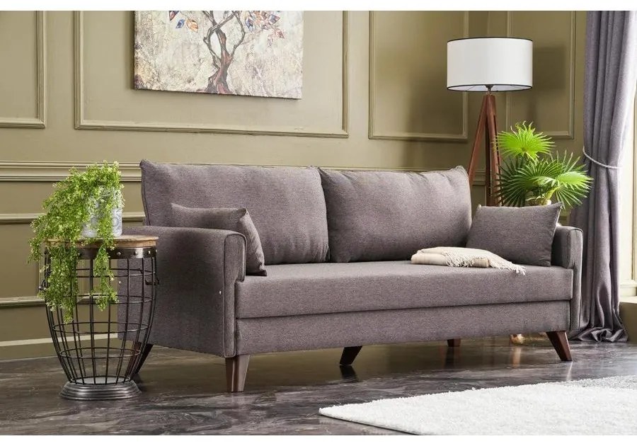 3 személyes kanapéágy Bella Sofa - Barna