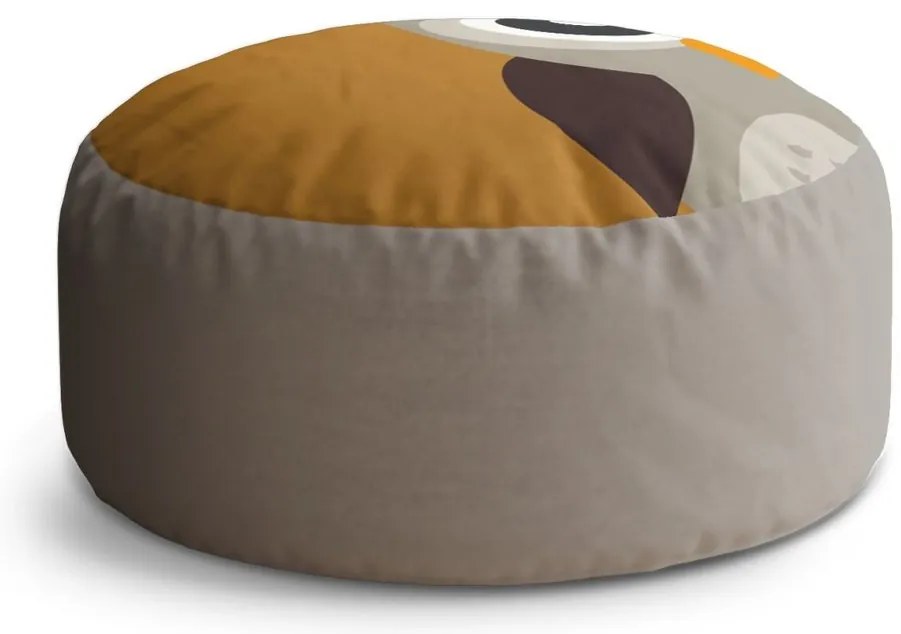 Circle zsámoly rajzolt bagoly, barna