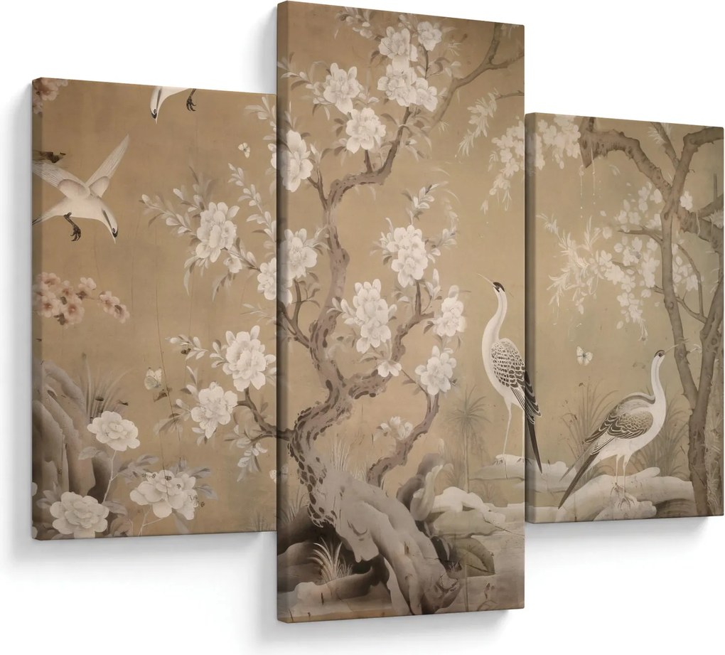 Kép - Rajzfilm japán táj (90x60 cm)