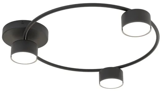 Mennyezeti lámpa LUCIO 3xGX53/12W/230V fekete