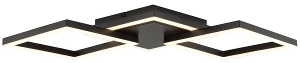 Brilliant - LED mennyezeti lámpa JORVIC LED/21W/230V 28x61,5 cm fekete