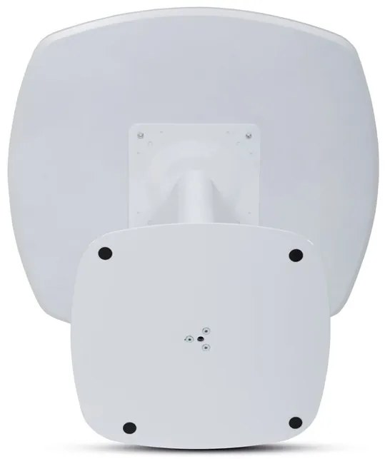 Étkezőasztal 80×80 cm, MDF, Fehér. WT – DT-X7117