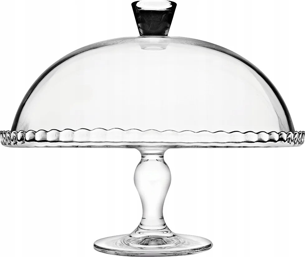 Patera Üveg Lábas Lámpabúra szett 32 cm Sütemény Sajt Kenyér Kerek