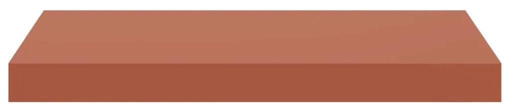 vidaXL Falpolc Falra szerelhető 2 pcs Piros 50 x 23 x 4 cm Faanyag