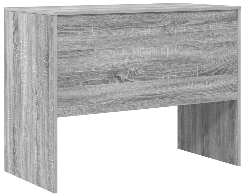 Íróasztal Szürke sonoma MDF, Furnér 100 x 50 x 76 cm Tartós