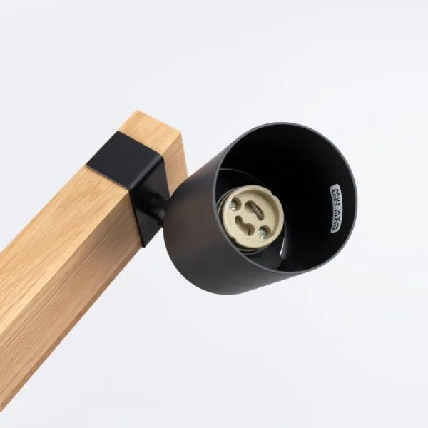 Sollux SL.1345 - Spotlámpa FAGER 3xGU10/10W/230V fekete