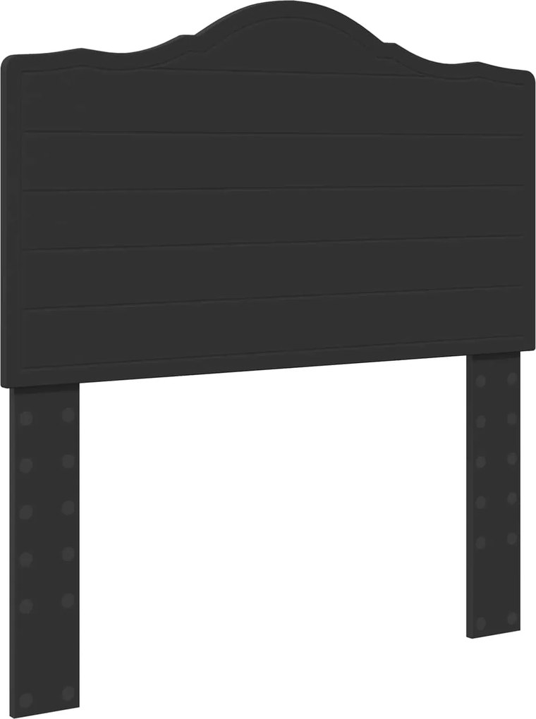 vidaXL Fejtámla Fekete tölgy 80 cm Faanyag