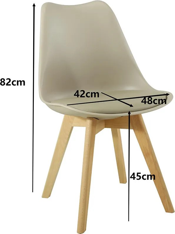 Midori 4+1 étkező garnitúra bézs