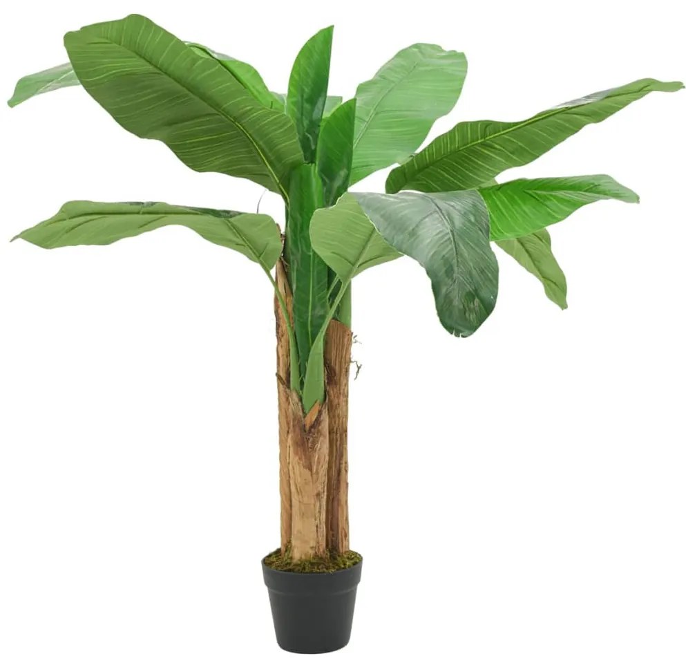 zöld mű banánfa 9 levéllel 120 cm