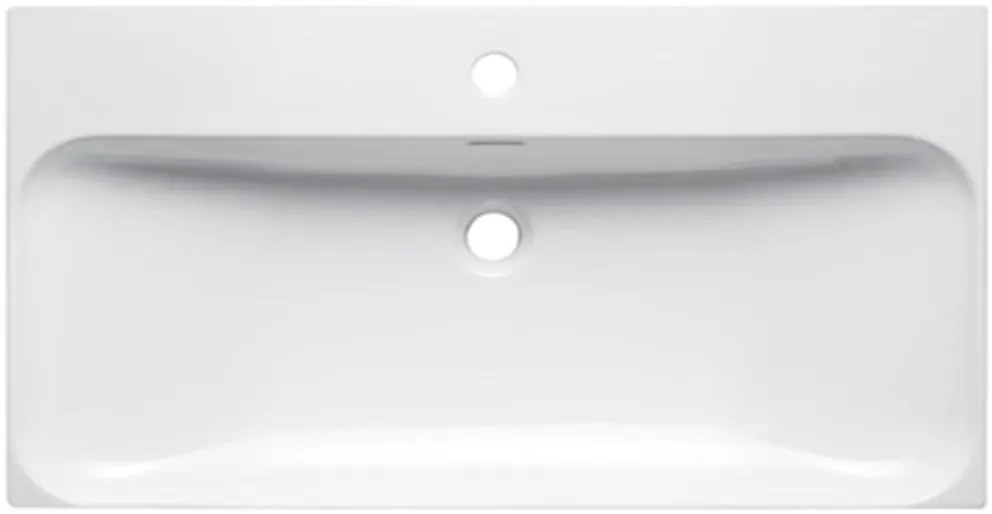 Eros SUNRISE - beépíthető mosdó - 81 x 46 cm