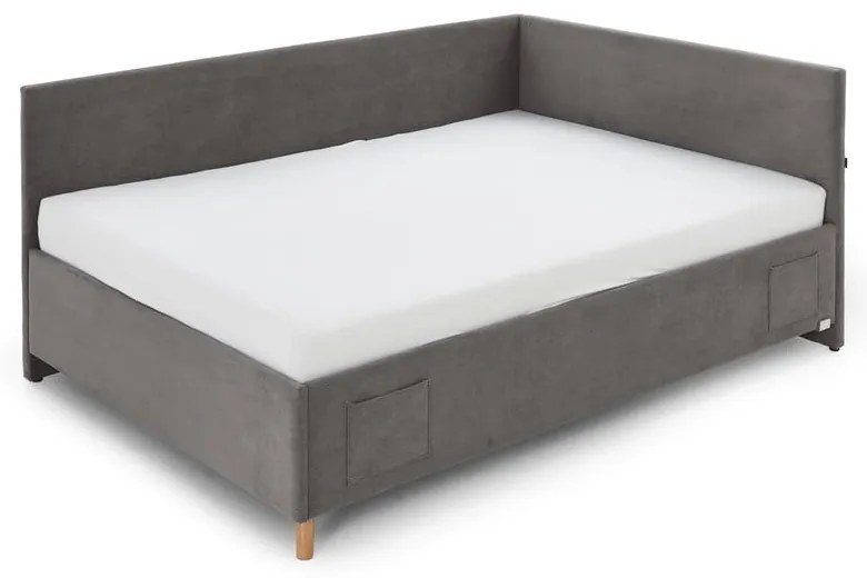 Antracitszürke gyerekágy 120x200 cm Cool – Meise Möbel